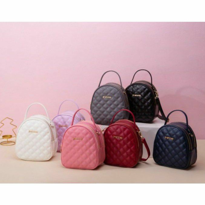 Yuri Bag jimshoney Original Tas selempang wanita import 2 in 1 bisa backpack ransel tas kecil cod