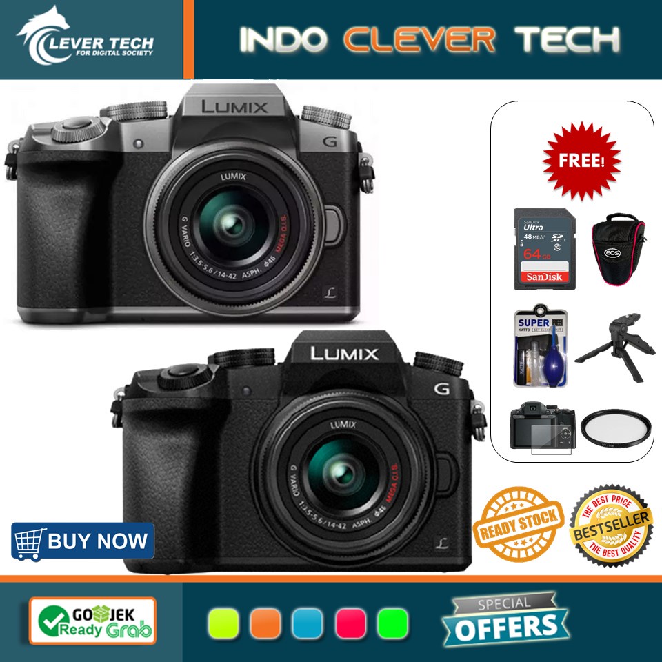 Panasonic Lumix DMC-G7K Kit 14-42mm - GARANSI RESMI