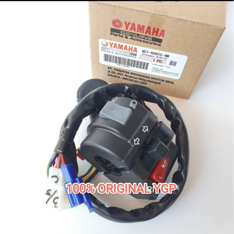 SAKLAR HOLDER KIRI VIXION 2011 ASLI ORI YAMAHA 3C1 H3972 00