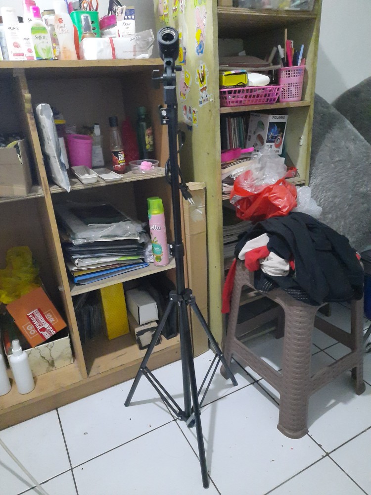 Lamp Holder Single Socket E27 Dengan Dudukan Payung - Hq-dz001