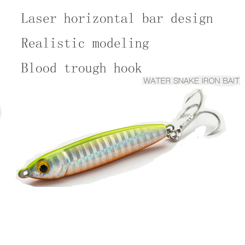 SYFishing 1 Pc Jig Umpan Pancing Hard Bait Bahan Logam Berat 15g 20g 30g Jigging Fishing Lure