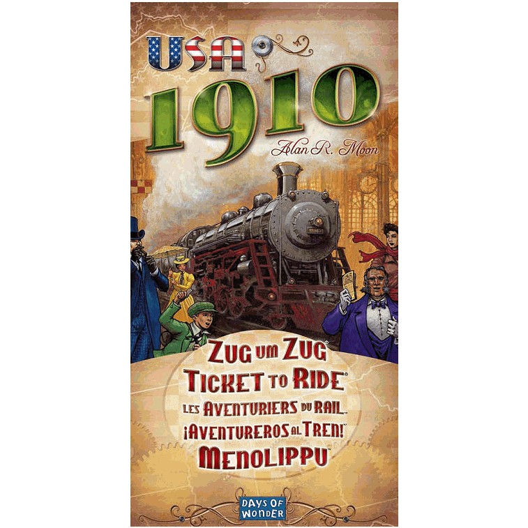 Ticket To Ride USA 1910 Expansion Board Game