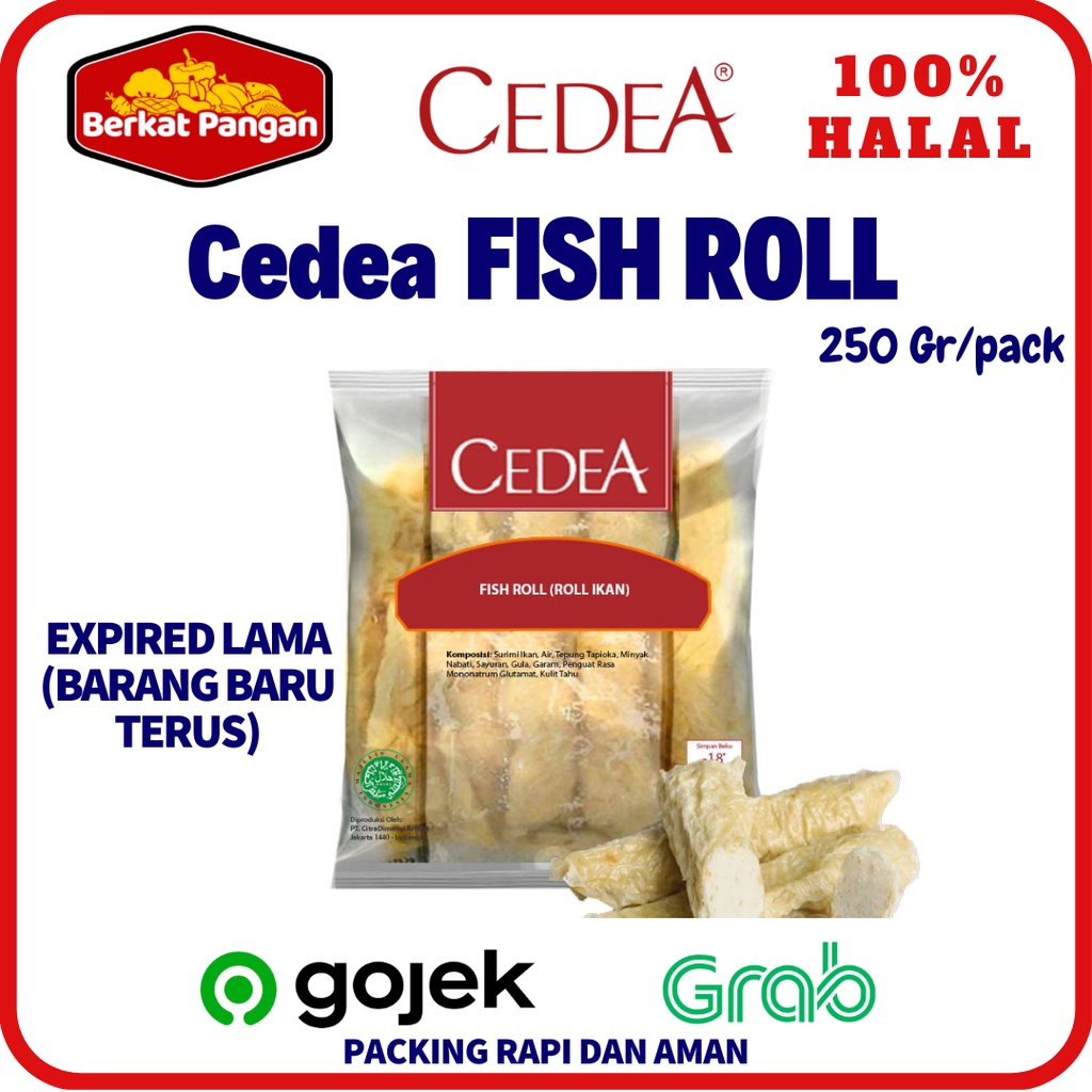 CEDEA Fish Roll 250GR ( ROLL IKAN )