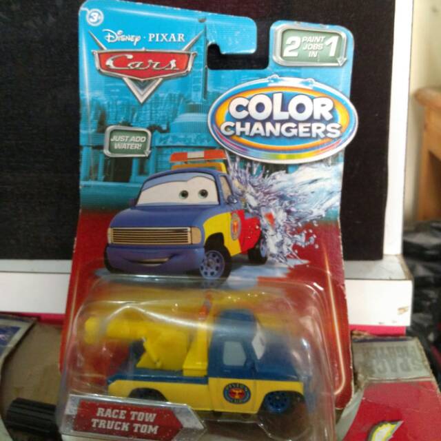 disney cars color changers playset