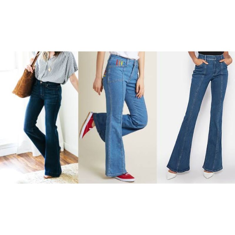 Boyfriend Cutbray Jeans Pants - celana cutbray rawis