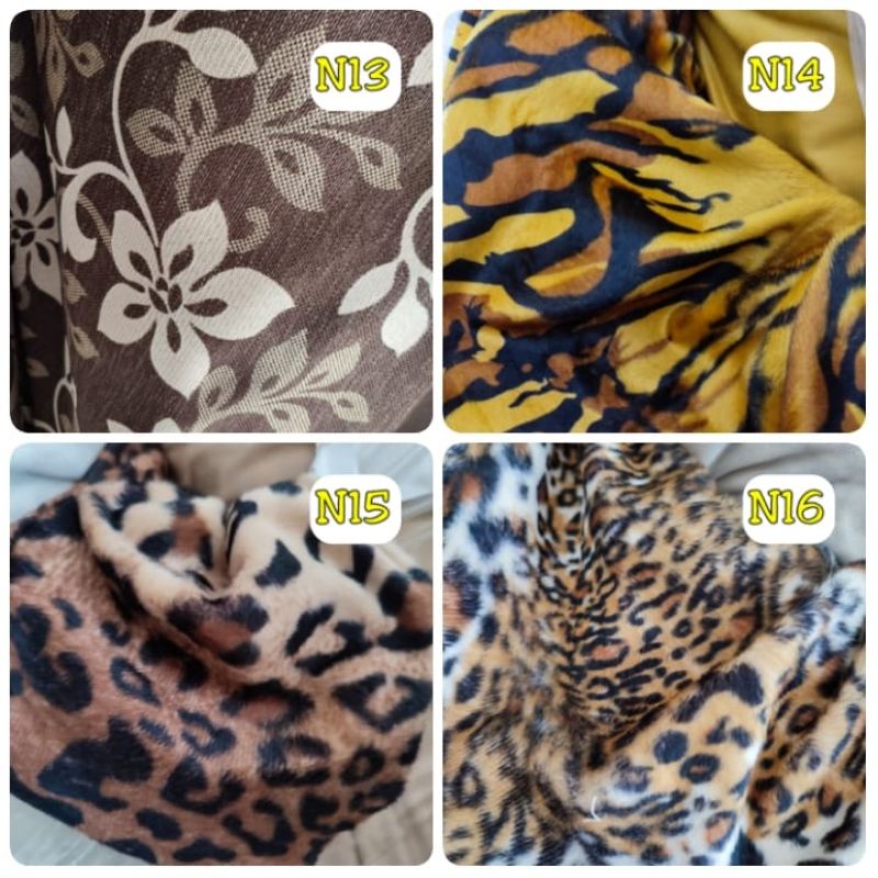 ALAS DUDUK KURSI 1 SET SUDUT MOTIF