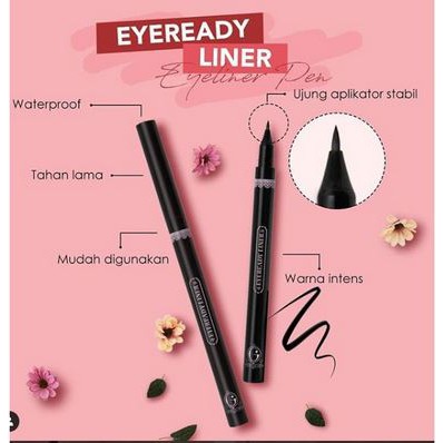 * NCC * Madame Gie Eyeliner Eyeready Liner Spidol Brush Besar