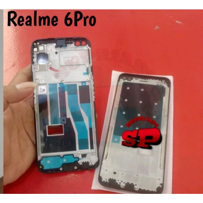 [cod] Frame Lcd Tatakan Lcd Tulang Lcd Realme 6 Pro Realme 6Pro