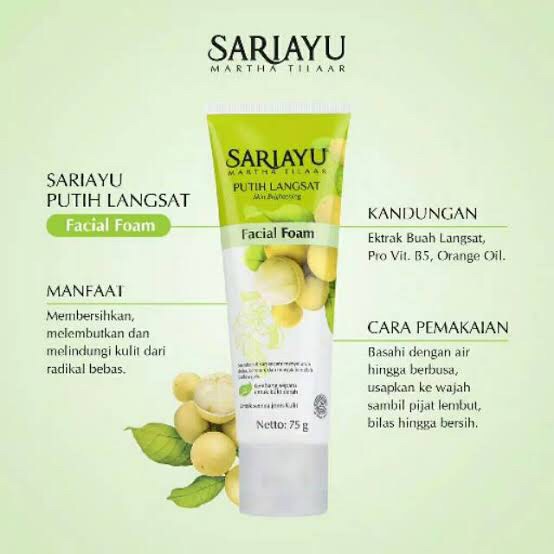 Sariayu Sari Ayu Acne Care Facial Foam / Sari Ayu Sabun Jerawat