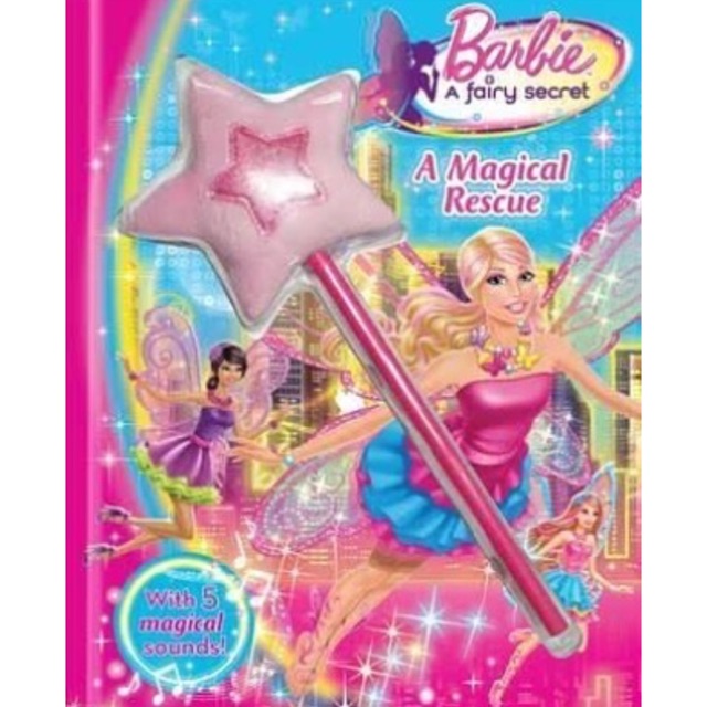 barbie magic book