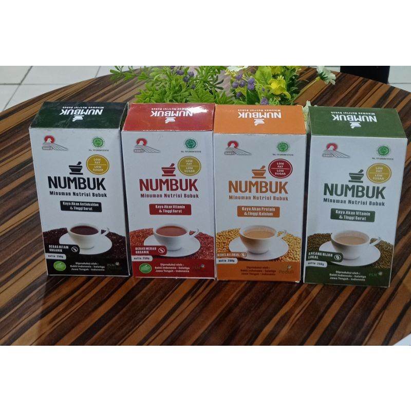 

NUMBUK MINUMAN NUTRISI BUBUK LOW FAT LOW SUGAR SOLUSI SEHAT 250 GRAM