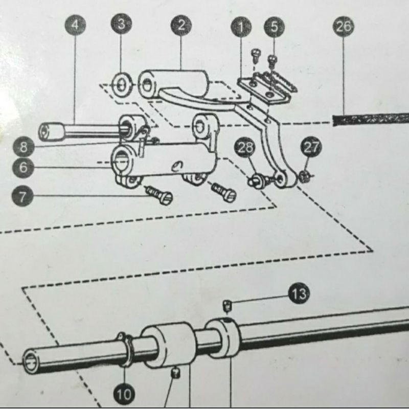 Ayakan Gigi Murah TYPICAL 22T6-001A2a / Feed Bar