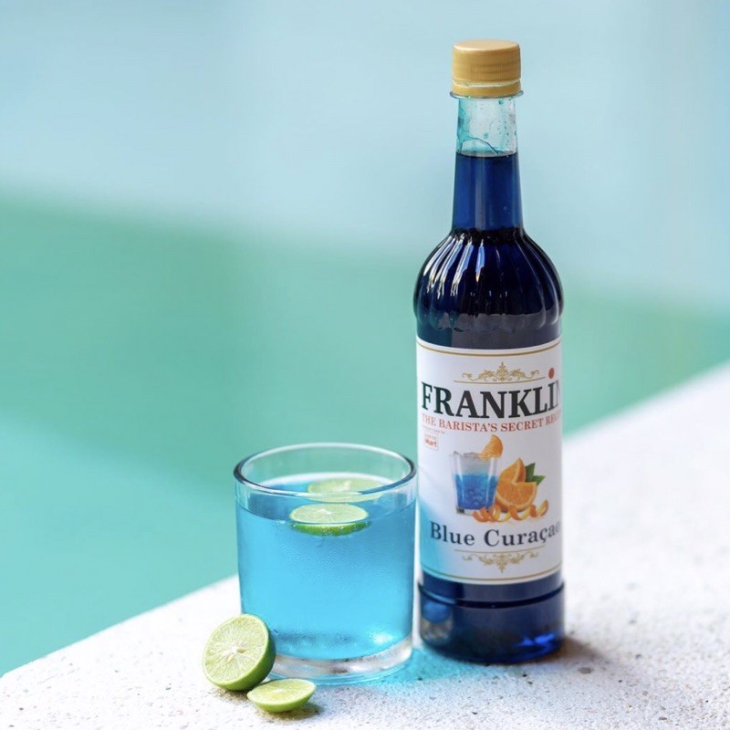 

Franklin Syrup Rasa Blue Citrus (dulu Blue Curacao/ Blue Lagoon)