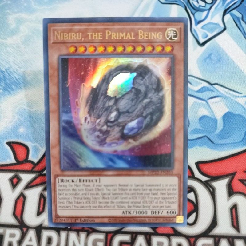 Jual yugioh nibiru the primal being MP22 ultra rare original Shopee