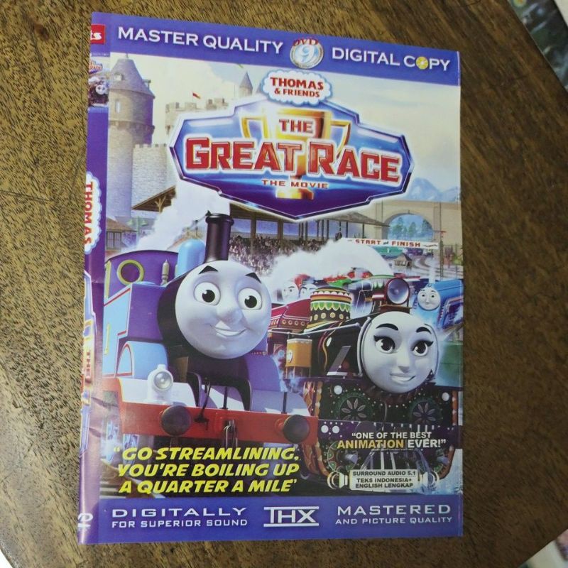 KASET FILM CARTOON THOMAS AND FRIENDS GREAT RACE THE MOVIE