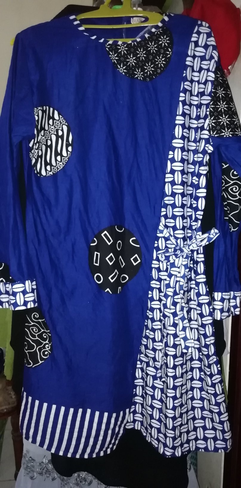 Terlaris Serut Genes Jelita Tunic Navbor Yelbor Whitbor Creambor Tunik Batik Modern