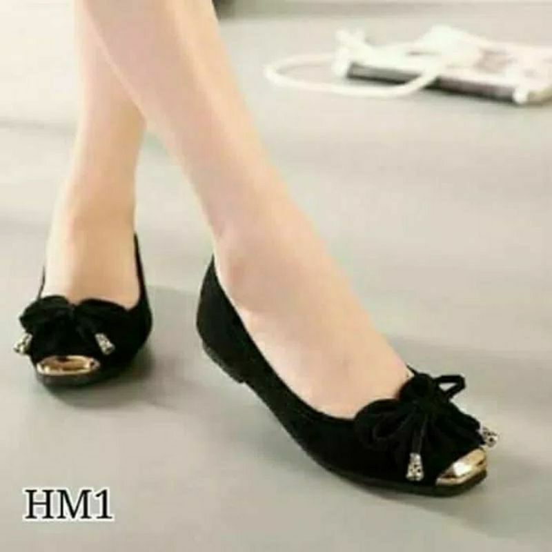 sepatu flatshoes wanita dewasa pita ros