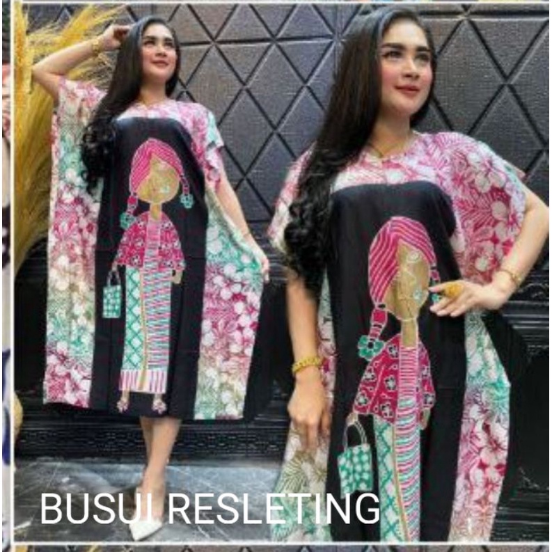 Baju Wanita Kekinian Jumbo Gemuk Modis Remaja Cewek Dewasa Pakaian Perempuan Hamil Bumil Friendly Tali Dada Terbaru Bahan Rayon Murah Harga Grosir Ukuran LD 120 Besar Dress Kelelawar Lowo Tidur Cewe Santai Motif Batik Warna Modern Bisa COD Gratis Ongkir