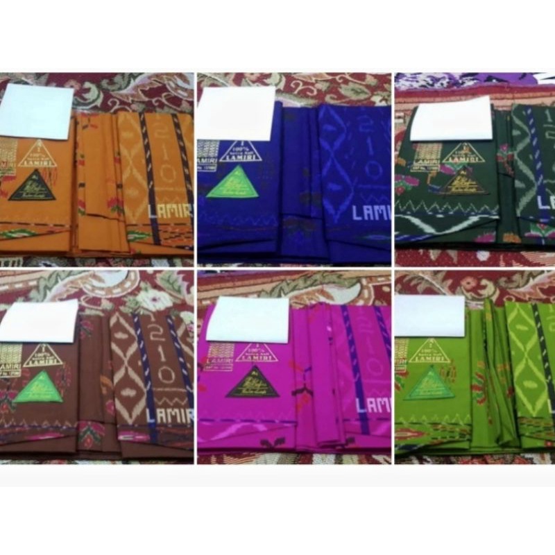 Sarung tenun Lamiri mst S90 full sutra /100% termurah