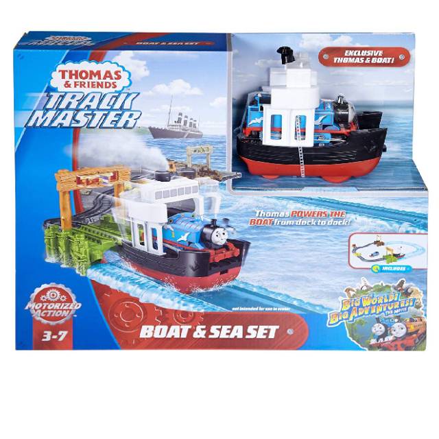 Thomas and Friends Trackmaster Boat and Sea Set