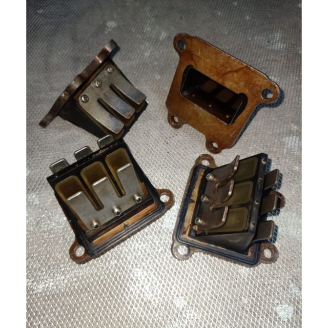 membran intake Valve katup manifol Suzuki satria 2tak lumba S r hiu 5speed 6speed