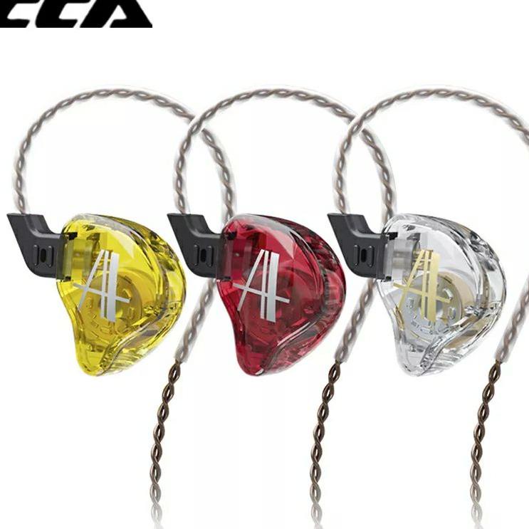 Murah Meriah KZ x CCA CA2 Dynamic Driver In Ear Earphone HiFi Powerfull Bass Upgraded KZ EDX
