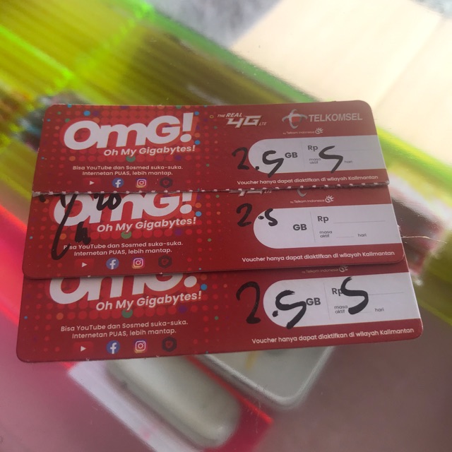 voucher telkomsel 2,5 gb 5 hari