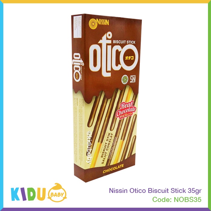 Nissin Otico Biscuit Stick 35gr Kidu Baby