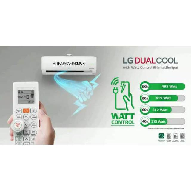 Ac Lg 1 2pk T06ev4 Dual Cool Eco Inverter T06ev4 Indonesia