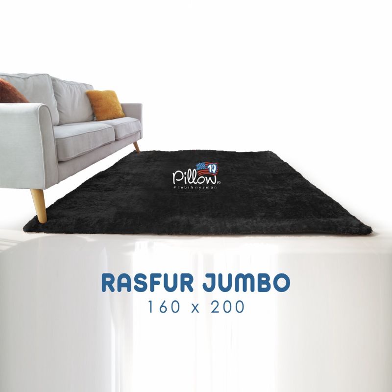 Karpet Jumbo Rasfur Bulu Original Pillow 160x200