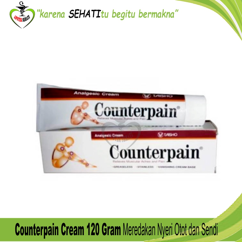 Counterpain Krim Pereda Nyeri Otot Sendi Keseleo Memar