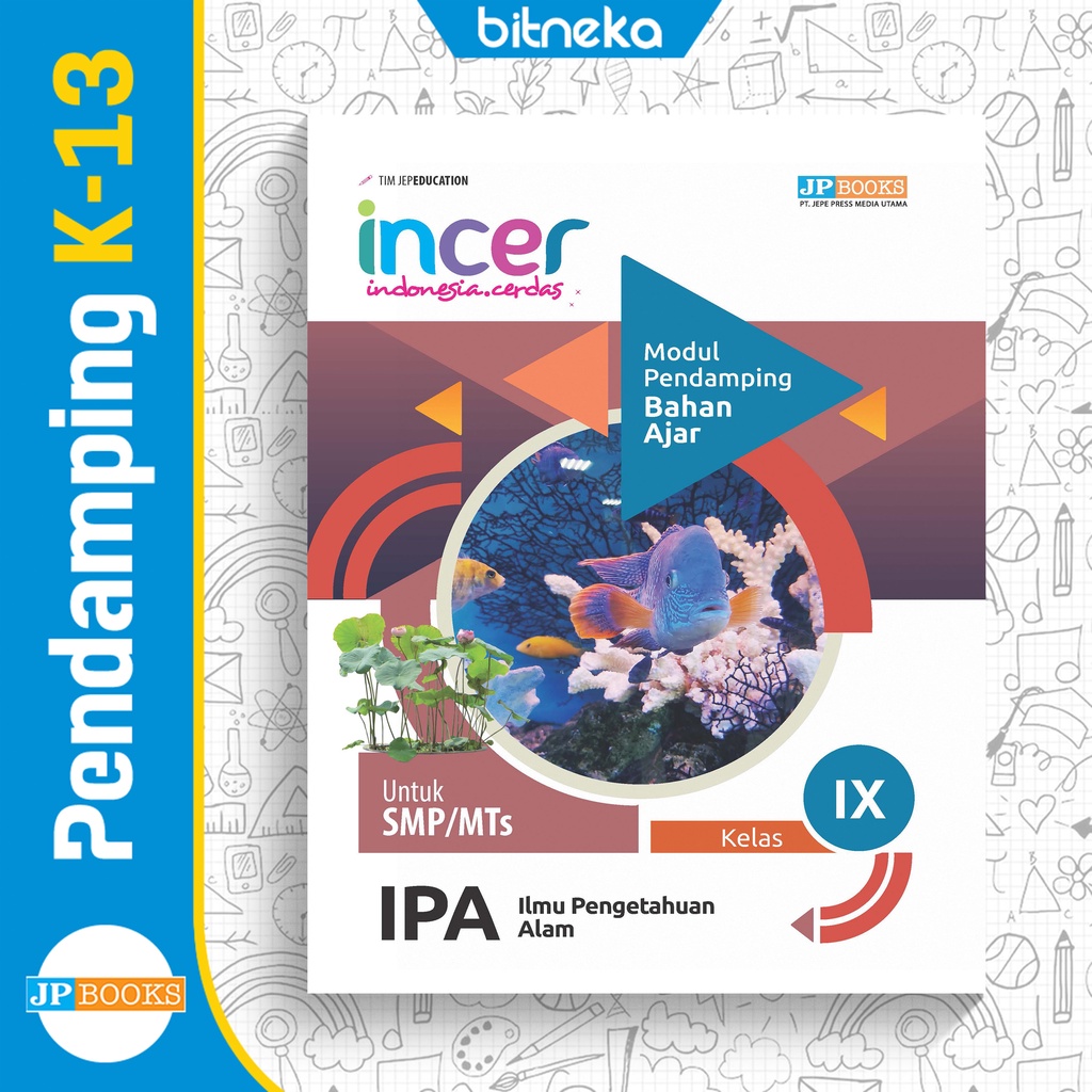 Buku Modul Pendamping IPA SMP Kelas 9 Kurikulum 2013 LKS Incer