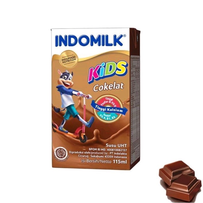 

indomilk coklat/stroberi 115ml