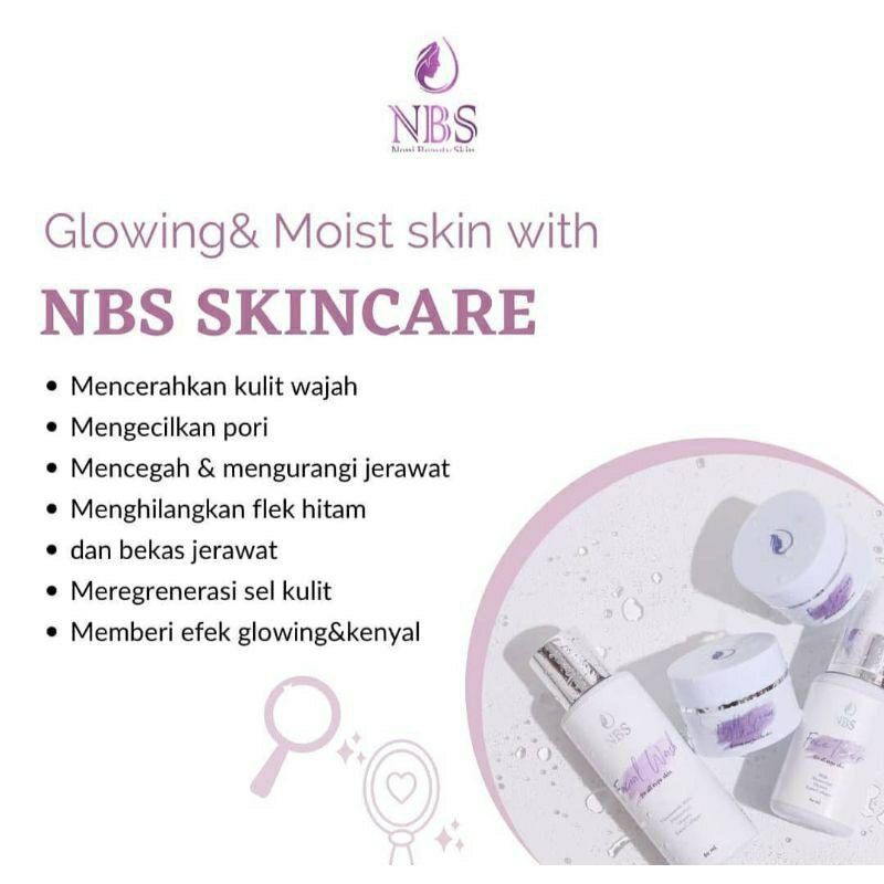 Paket New NBS Ultimate glowing skincare Bpom 100% original