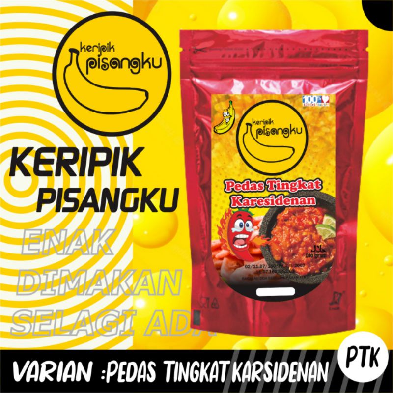 

Keripik Pisangku Rasa Pedas Tingkat Karesidenan