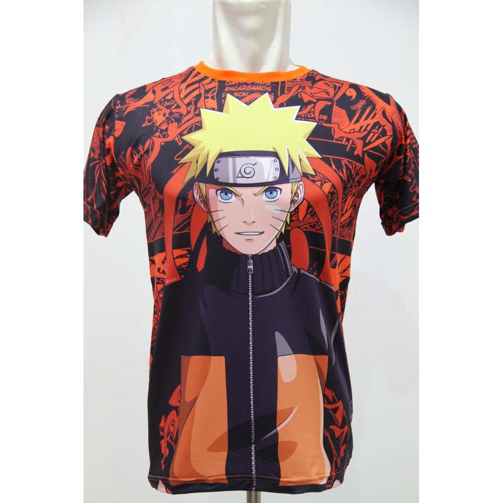 KAOS FULL PRINT ANAK DEWASA ANIME UZUMAKI NARUTO