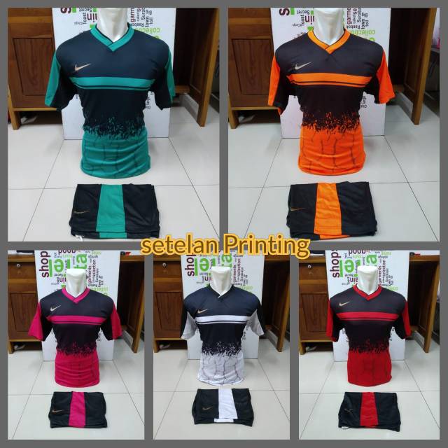 Jersey futsal Bola Nike Printing