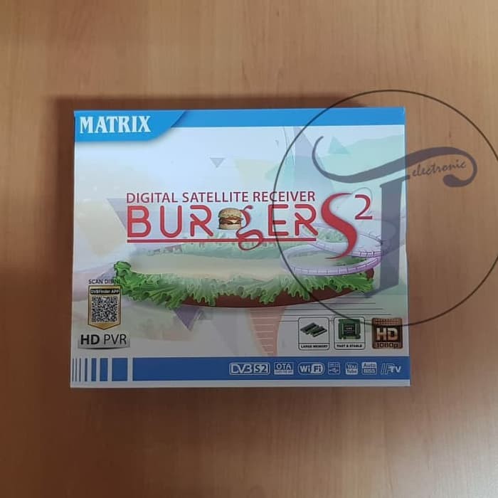 Dijual Receiver Matrix Burger S2 HD Limited