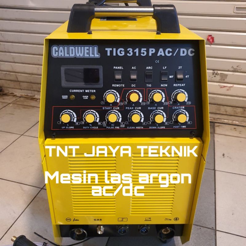 MESIN LAS ARGON CALDWELL TIG 315 P AC DC / CALDWELL TIG 315 ACDC  MESIN LAS ARGON