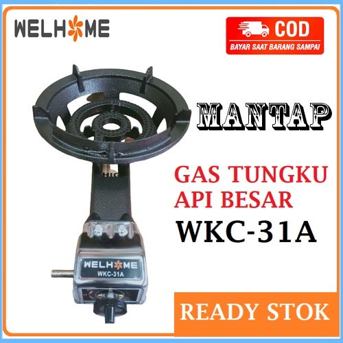 KOMPOR COR WELHOME WKC-31A/KOMPOR KOMERSIL -