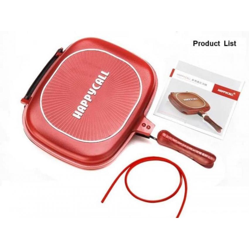 HAPPY CALL DOUBLE PAN 32CM//pemanggang Happy Call Double Pan