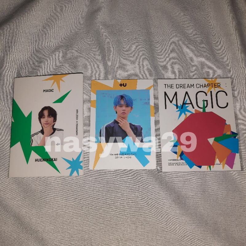 TXT TDC: MAGIC Arcadia ver. (Student ID Pad Hueningkai, PC B Yeonjun, Stiker album)