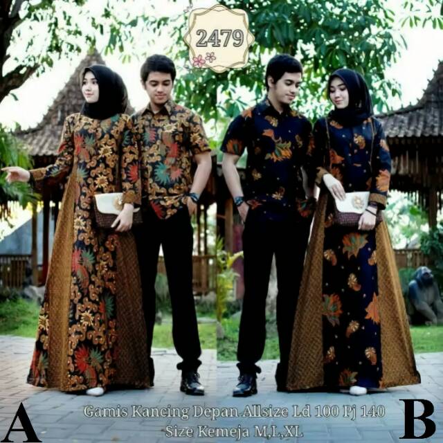 Maura Couple - Sania Ruffle Batik Couple Ori Ndoro Jowi DNT Garansi Termurah Shopee - SHOPASHOP SOLO-3