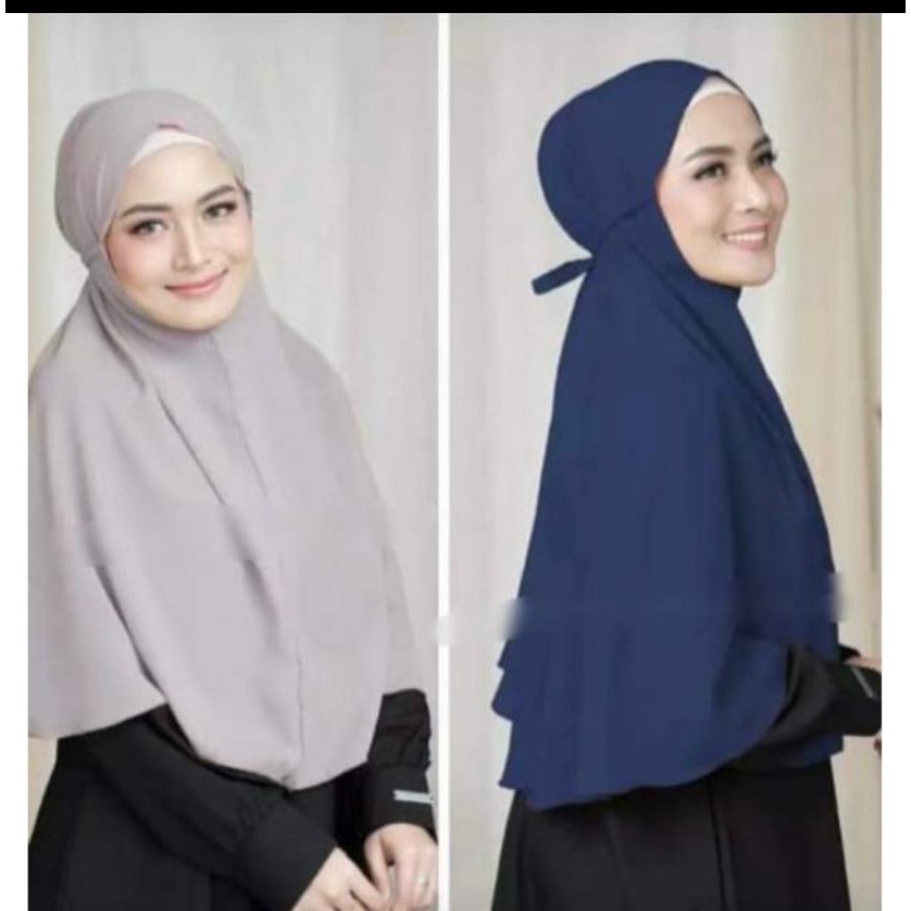 hijab instan bergo maryam.kerudung bergo maryam instan diamond size L to  xl