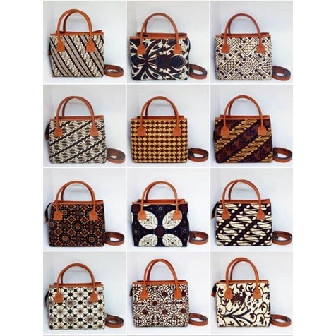 TAS WB VYNIL BATIK 25x20 DOUBLE HANDLE