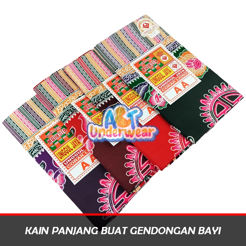 AT173-Kain Panjang Gendongan Bayi MJAA kain batik Selendang