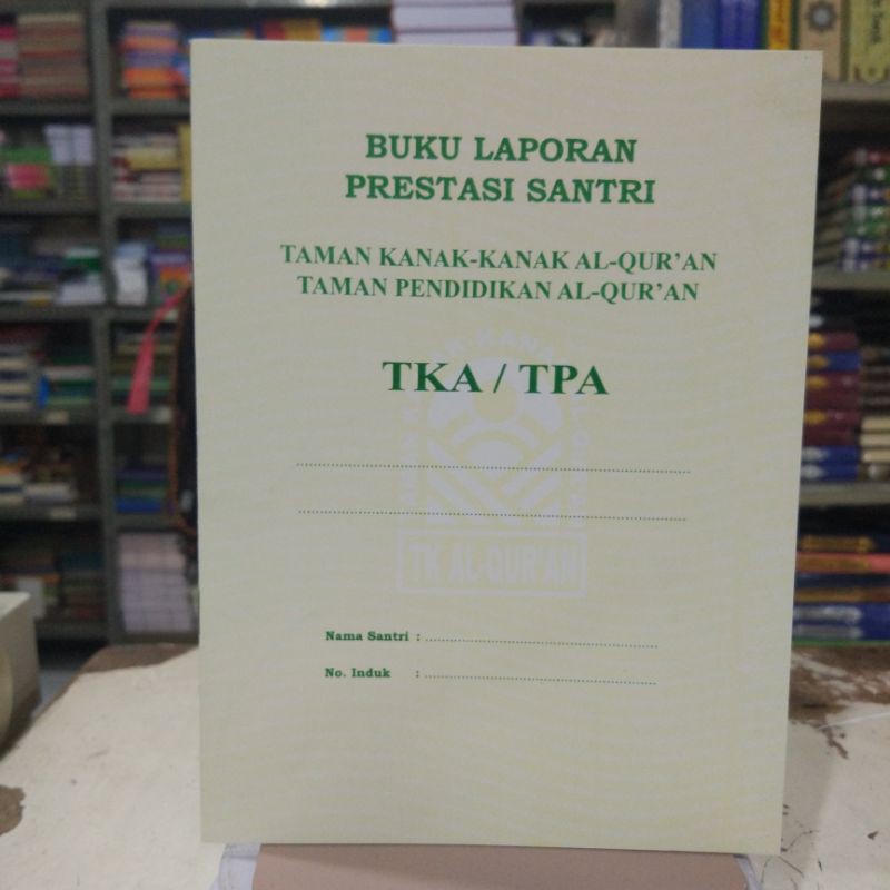 

buku Raport TKA/TPukuran A5 (buku tulis)A kuning