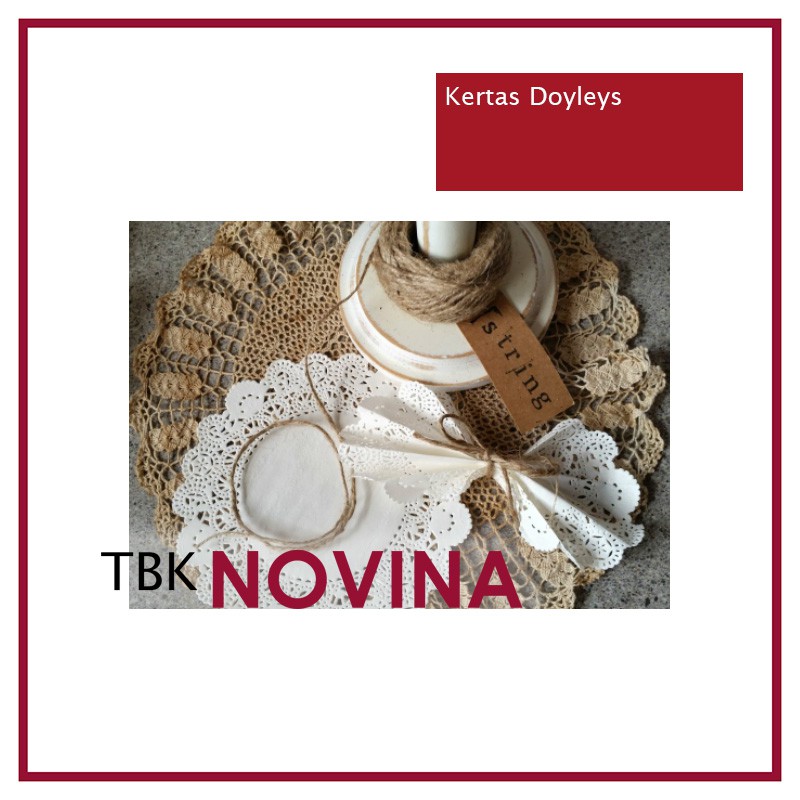 [+/-25pcs / 100pcs] Kertas Doyleys/ Kertas Doilies /doily 4.5&quot; (White) - Alas Toples Kue / Kertas Renda VINTAGE