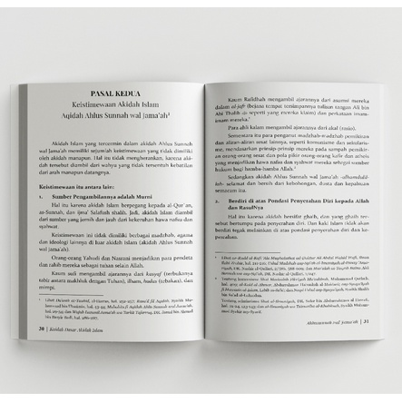 Intisari Akidah Islam
