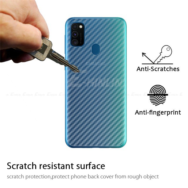 Garskin Carbon 3D Samsung A51 Premium Back Screen Protector Samsung Galaxy A51 ( 2020 )